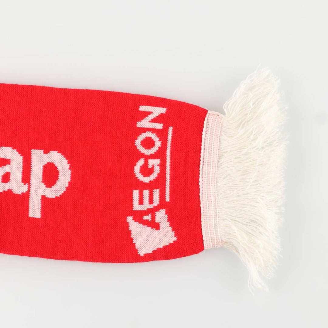 EREDIVISIE AJAX AMSTERDAM soccer scarf unclear red type Vintage Second Hand