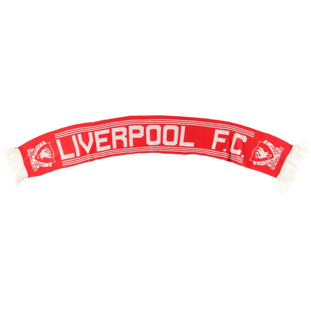 PREMIER LEAGE Premier League LIVERPOOL FC Liverpool Soccer Scarf unclear red type Vintage Second Hand