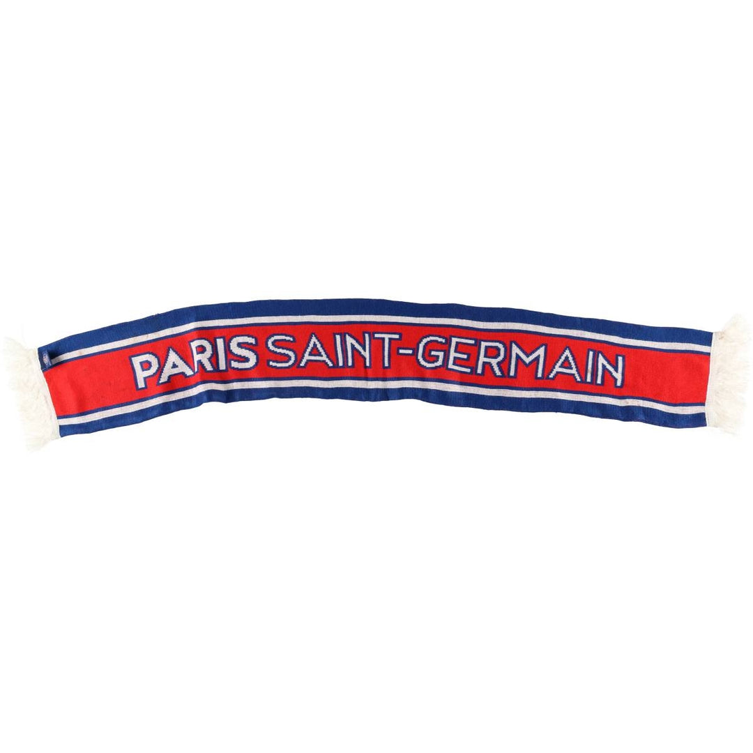 LIGUE 1 Paris Saint-Germain FC Tricolor Soccer Acrylic Scarf acrylic red type Vintage Second Hand