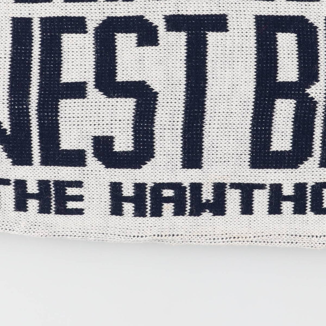 Manchester United West Bromwich Albion FC Soccer Scarf unclear red type Vintage Second Hand