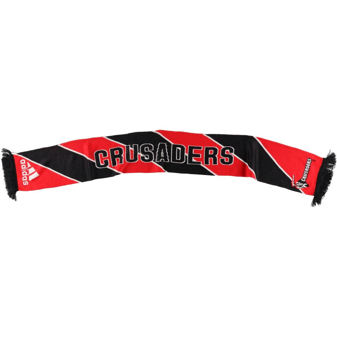 Adidas Super Rugby Crusaders acrylic scarf, made in the UK acrylic red type Vintage Second Hand