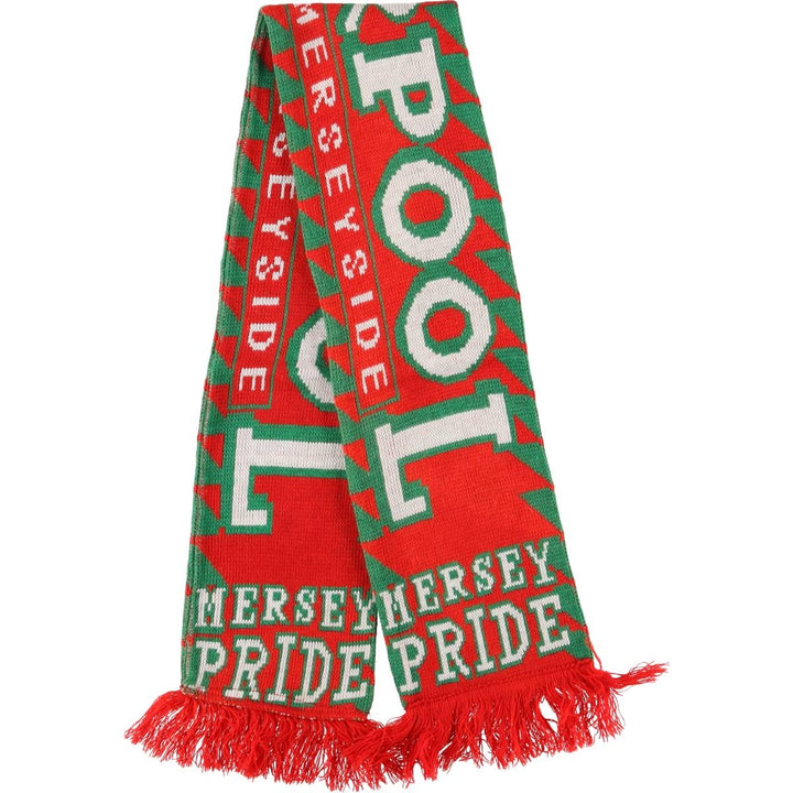 PREMIER LEAGE Premier League LIVERPOOL FC Liverpool Soccer Scarf unclear red type Vintage Second Hand