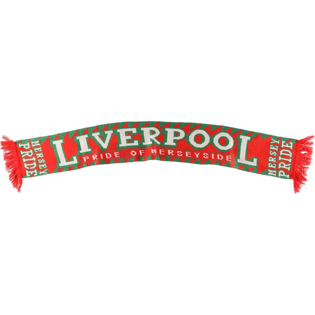 PREMIER LEAGE Premier League LIVERPOOL FC Liverpool Soccer Scarf unclear red type Vintage Second Hand