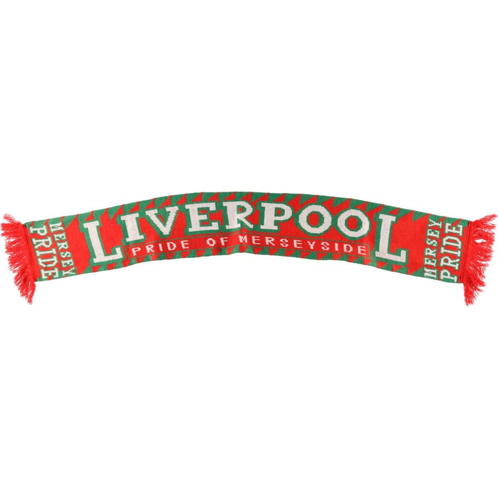 PREMIER LEAGE Premier League LIVERPOOL FC Liverpool Soccer Scarf unclear red type Vintage Second Hand