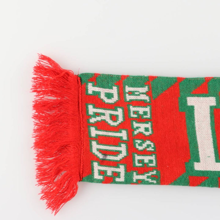 PREMIER LEAGE Premier League LIVERPOOL FC Liverpool Soccer Scarf unclear red type Vintage Second Hand