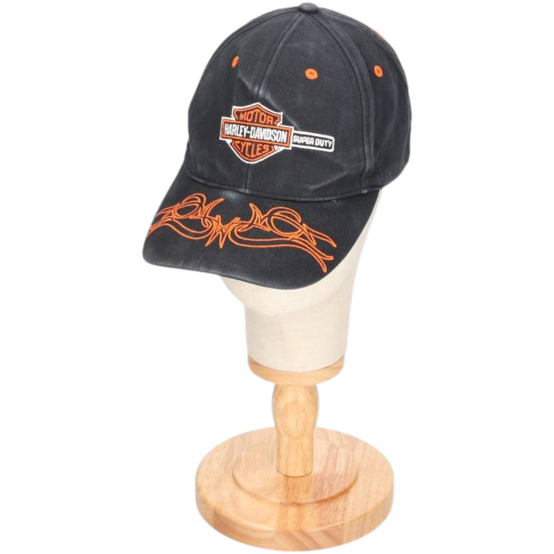 Harley-Davidson Baseball Cap Free Size unclear black type Vintage Second Hand