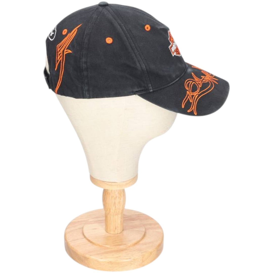 Harley-Davidson Baseball Cap Free Size unclear black type Vintage Second Hand