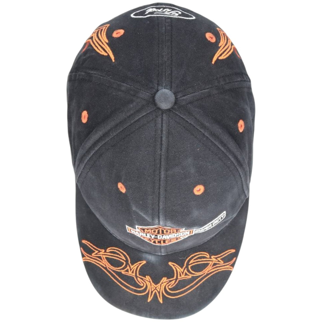 Harley-Davidson Baseball Cap Free Size unclear black type Vintage Second Hand