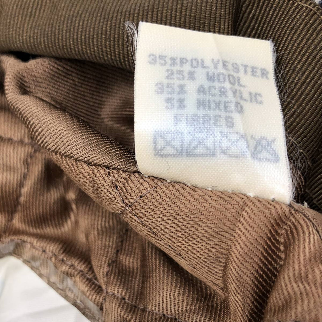 Kangol Classic Check Pattern Hunting Cap, Made in England, One Size Fits Most polyester gray type Vintage Second Hand