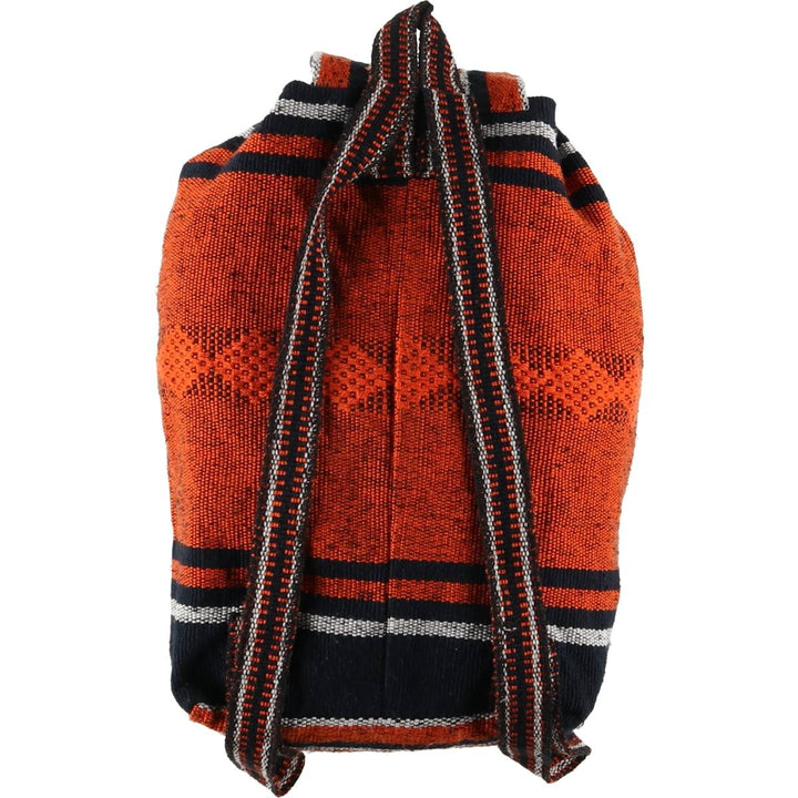 NFL DENVER BRONCOS Denver Broncos Border Pattern Daypack Backpack unclear orange type Vintage Second Hand