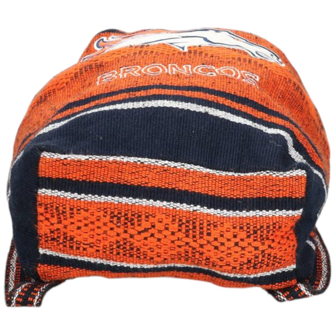 NFL DENVER BRONCOS Denver Broncos Border Pattern Daypack Backpack unclear orange type Vintage Second Hand