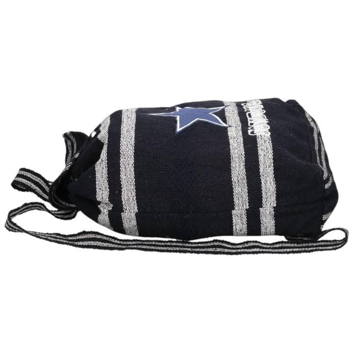 NFL DALLAS COWBOYS Dallas Cowboys Border Pattern Daypack Backpack unclear navy blue type Vintage Second Hand