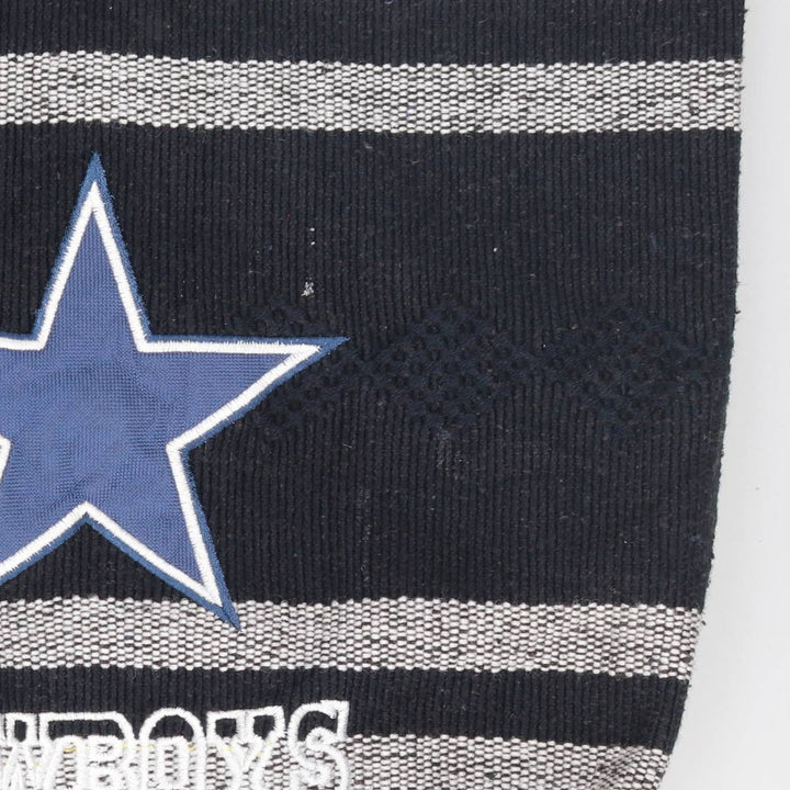 NFL DALLAS COWBOYS Dallas Cowboys Border Pattern Daypack Backpack unclear navy blue type Vintage Second Hand