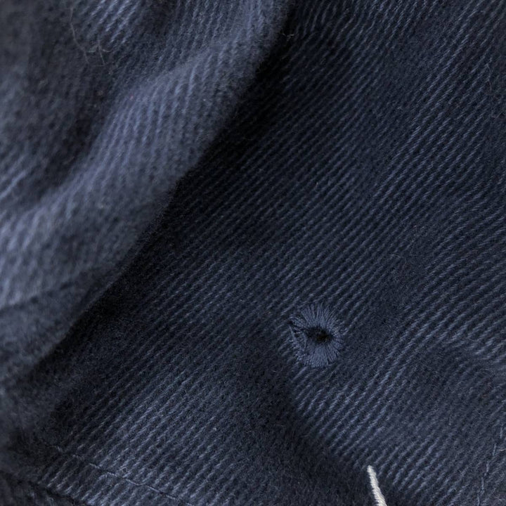 90'S Nike England Rugby Team Two-Tone Baseball Cap, 6-Panel, One Size Fits Most cotton navy blue type Vintage Second Hand