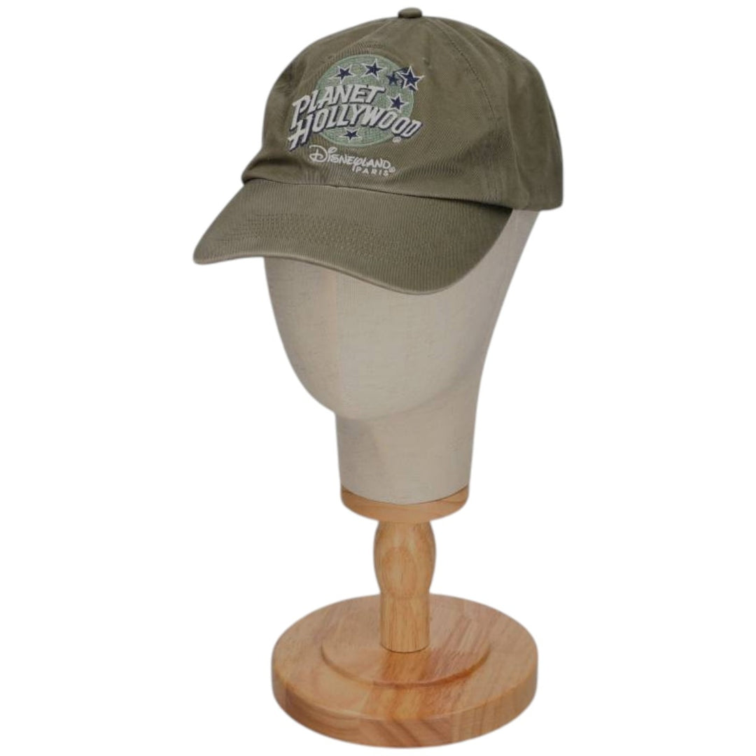 Vintage 90'S Planet Hollywood 6-Panel Baseball Cap, One Size Fits All unclear Khaki type Vintage Second Hand