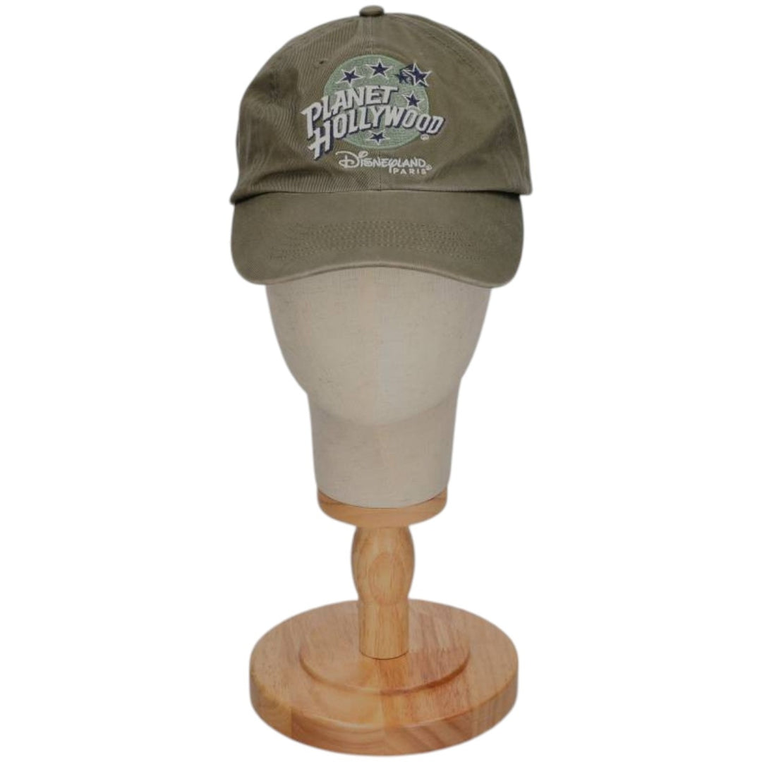 Vintage 90'S Planet Hollywood 6-Panel Baseball Cap, One Size Fits All unclear Khaki type Vintage Second Hand