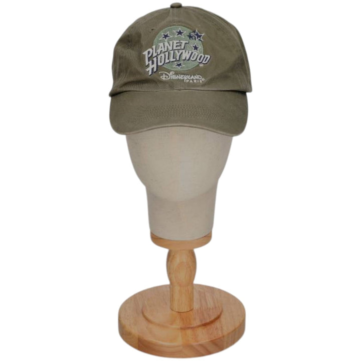 Vintage 90'S Planet Hollywood 6-Panel Baseball Cap, One Size Fits All unclear Khaki type Vintage Second Hand