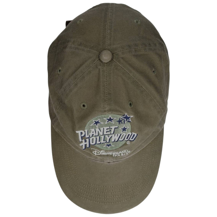 Vintage 90'S Planet Hollywood 6-Panel Baseball Cap, One Size Fits All unclear Khaki type Vintage Second Hand