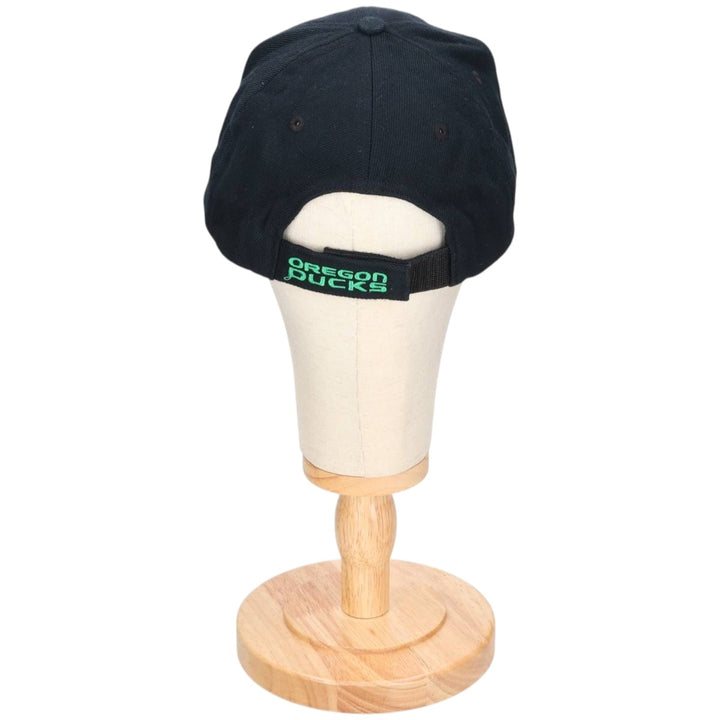 2000'S Nike Team College Oregon University Baseball Cap, One Size Fits Most acrylic black type Vintage Second Hand