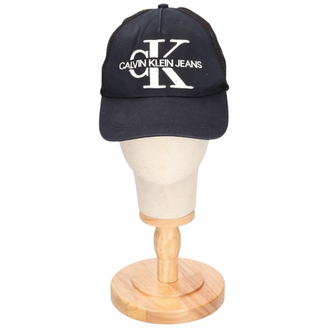 Calvin Klein Jeans Mesh Cap, Free Size cotton black type Vintage Second Hand