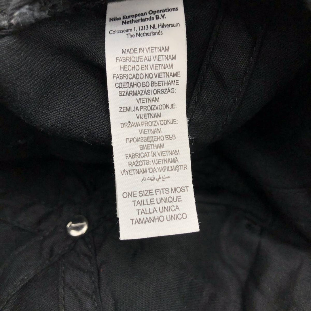 Nike Heritage 86 Baseball Cap (One Size Fits All) cotton black type Vintage Second Hand