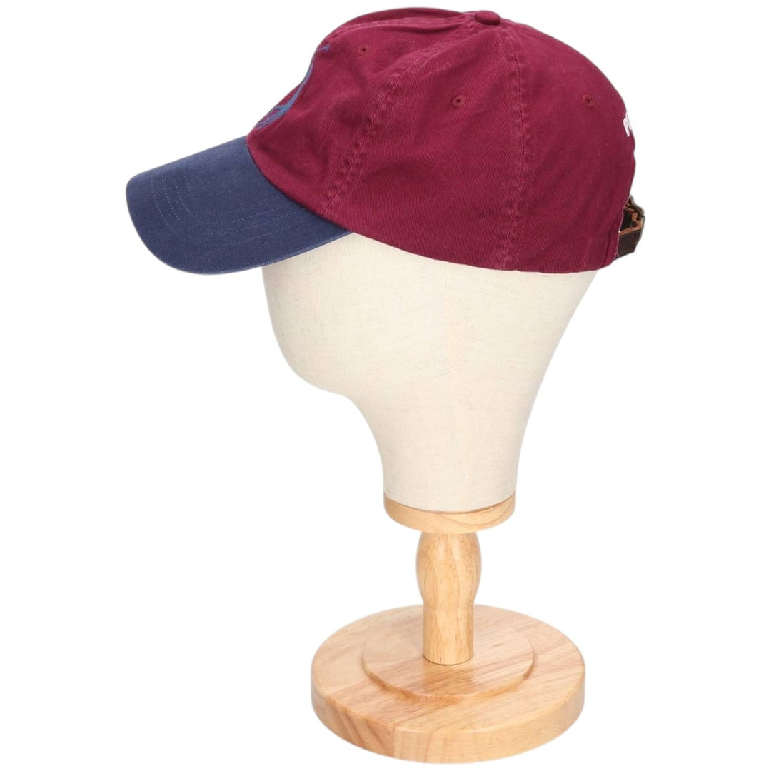 Ralph Lauren POLO RALPH LAUREN Big Pony Two-Tone Baseball Cap, One Size Fits Most unclear burgundy type Vintage Second Hand