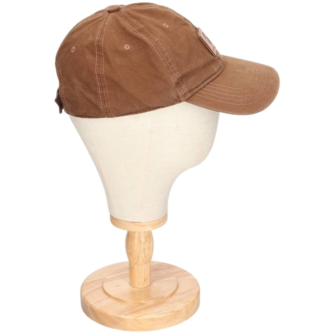 Carhartt 6-Panel Baseball Cap, One Size Fits Most cotton brown type Vintage Second Hand
