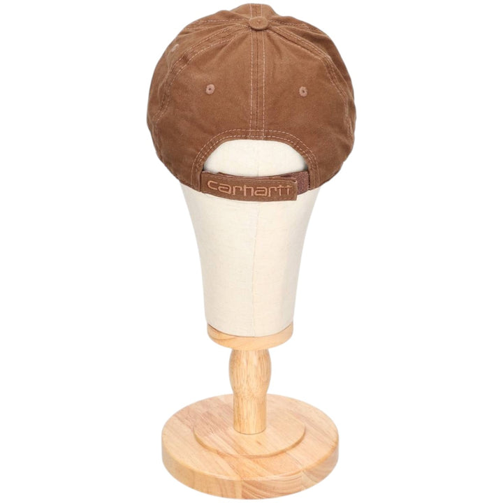 Carhartt 6-Panel Baseball Cap, One Size Fits Most cotton brown type Vintage Second Hand