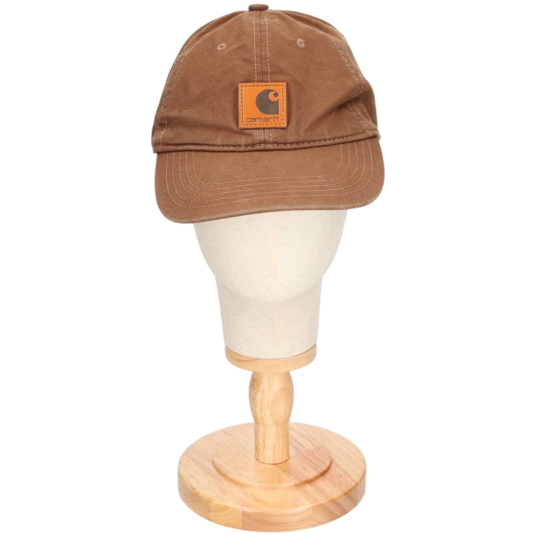 Carhartt 6-Panel Baseball Cap, One Size Fits Most cotton brown type Vintage Second Hand