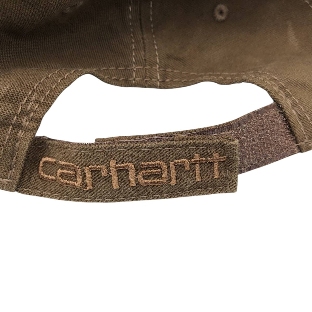 Carhartt 6-Panel Baseball Cap, One Size Fits Most cotton brown type Vintage Second Hand