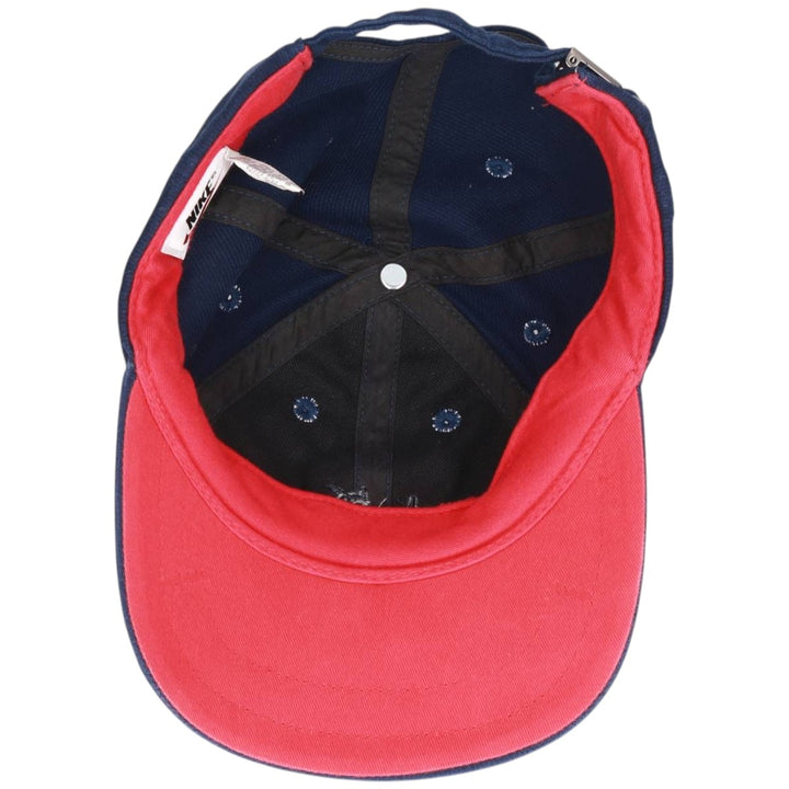 90'S Nike Baseball Cap, Free Size, Vintage cotton navy blue type Vintage Second Hand