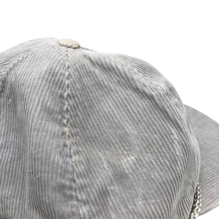 90'S Otto Corduroy Trucker Cap, One Size Fits All, Vintage cotton gray type Vintage Second Hand