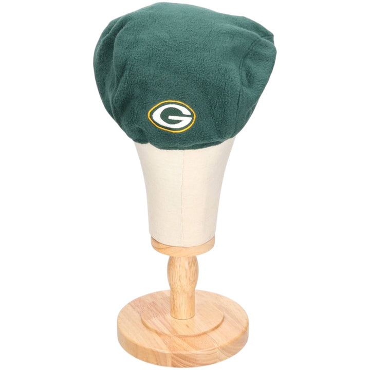 GAME DAY NFL GREEN BAY PACKERS Fleece Hunting Cap, One Size Fits Most polyester Green type dark green Vintage Second Hand
