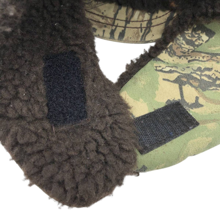 Vintage 80s-90'S Cabelas Camouflage Pattern Realtree Camo Ear Flap Cap, Made in USA, One Size Fits Most unclear Khaki type sage green Vintage Second Hand
