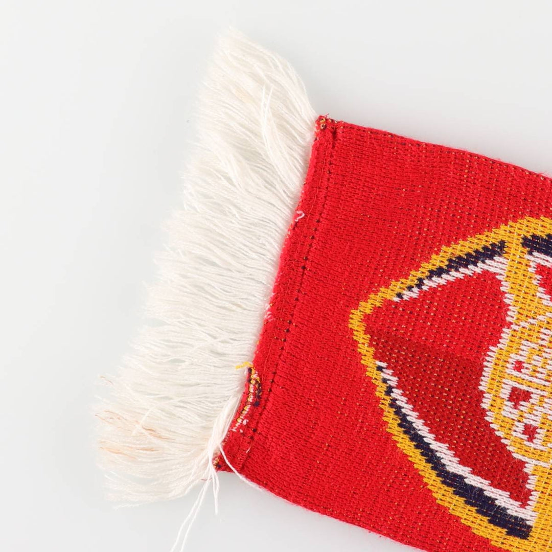 Premier League Arsenal FC Soccer Acrylic Scarf, Made in the UK acrylic red type Vintage Second Hand