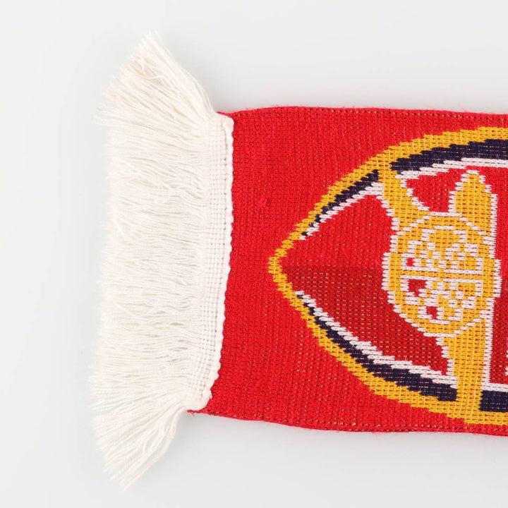 Premier League Arsenal FC Soccer Acrylic Scarf, Made in the UK acrylic red type Vintage Second Hand