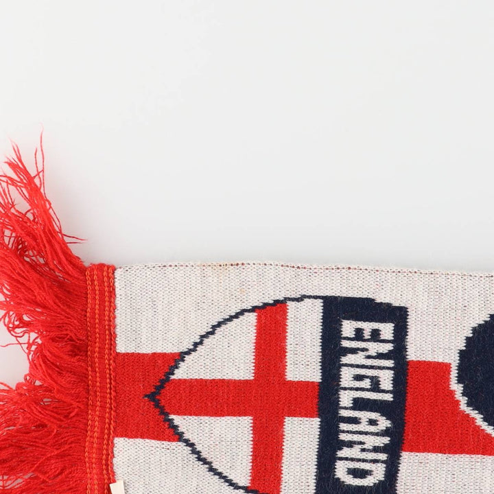 ENGLAND England National Football Team Acrylic Scarf acrylic white type Vintage Second Hand