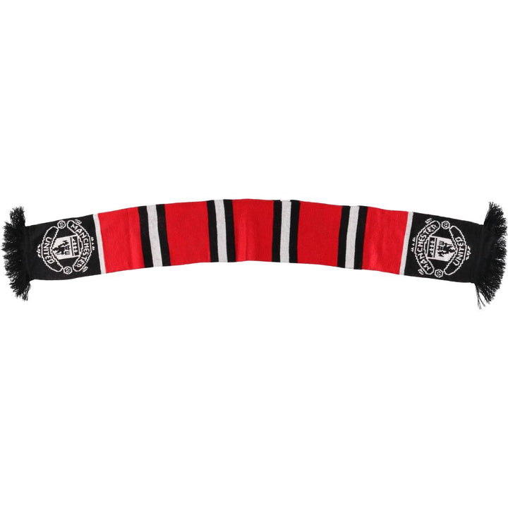 PREMIER LEAGE Premier League MANCHESTER UNITED FC Manchester United Soccer Acrylic Scarf acrylic red type Vintage Second Hand