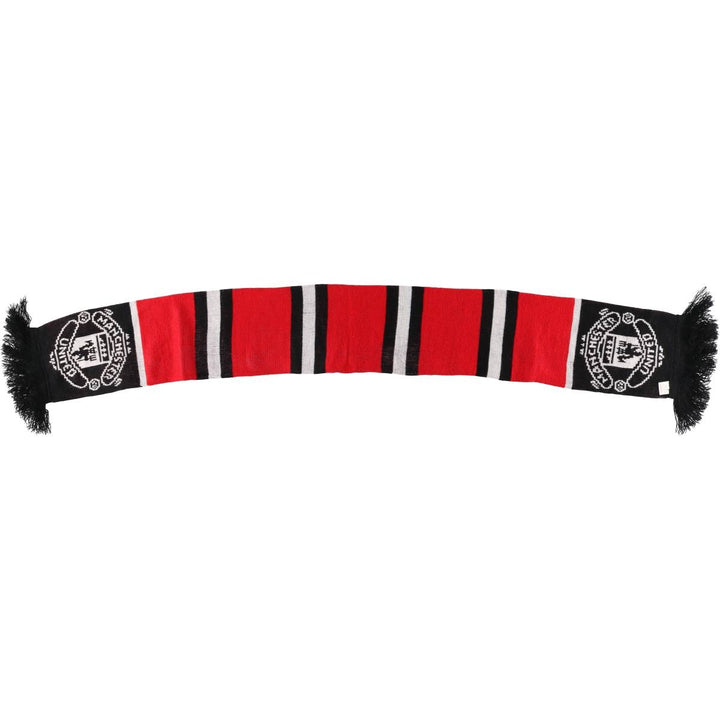 PREMIER LEAGE Premier League MANCHESTER UNITED FC Manchester United Soccer Acrylic Scarf acrylic red type Vintage Second Hand