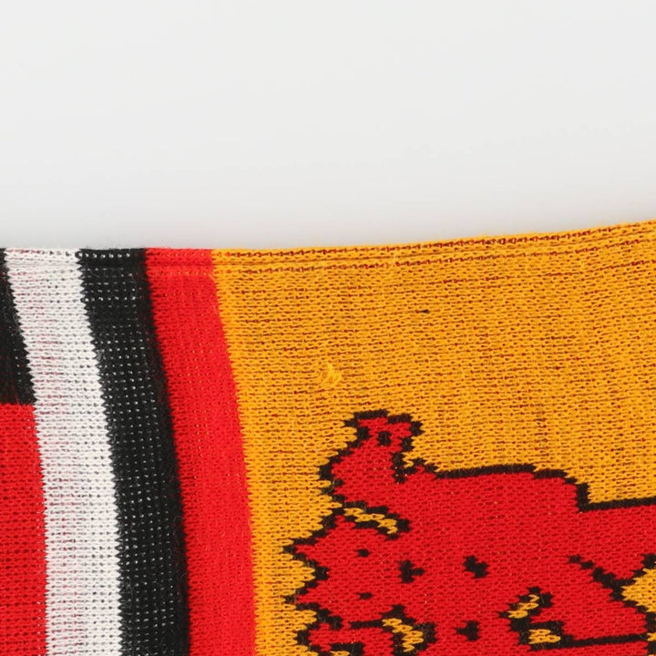 Premier League Manchester United FC Soccer Acrylic Scarf, Made in the UK acrylic red type Vintage Second Hand