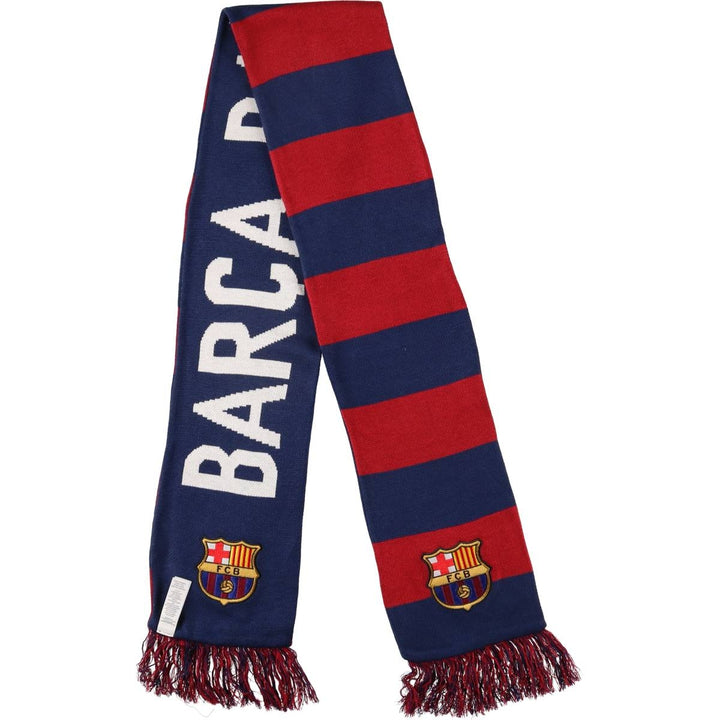 Nike LA LIGA FC BARCELONA soccer acrylic scarf acrylic burgundy type Vintage Second Hand