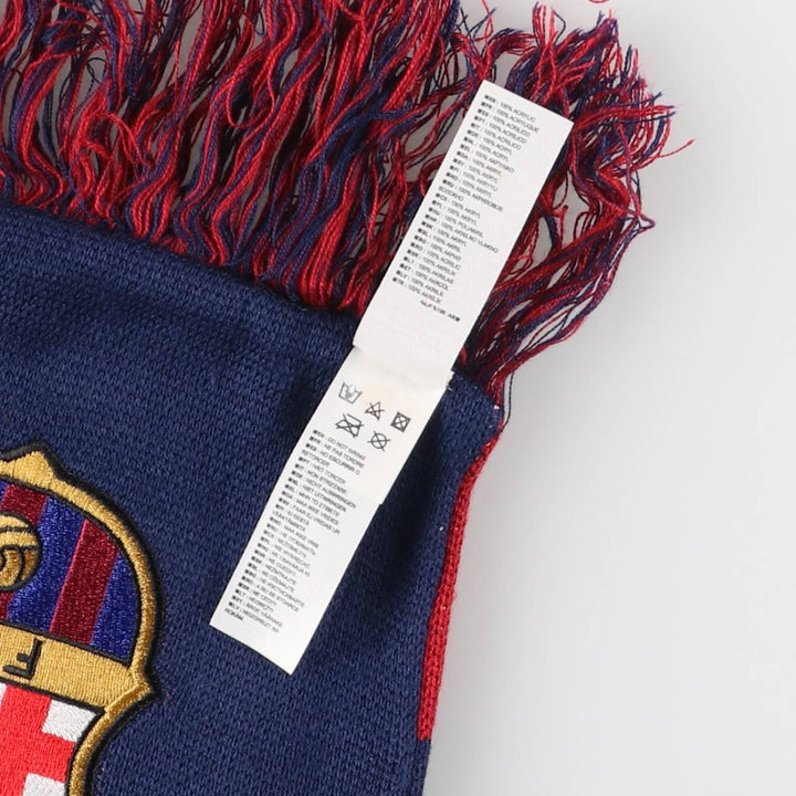 Nike LA LIGA FC BARCELONA soccer acrylic scarf acrylic burgundy type Vintage Second Hand