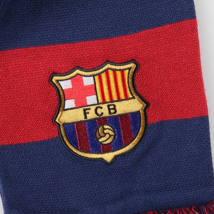 Nike LA LIGA FC BARCELONA soccer acrylic scarf acrylic burgundy type Vintage Second Hand