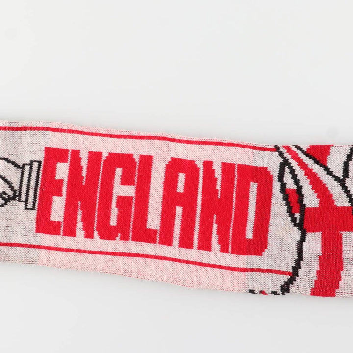 All-over print rugby scarf unclear navy blue type Vintage Second Hand