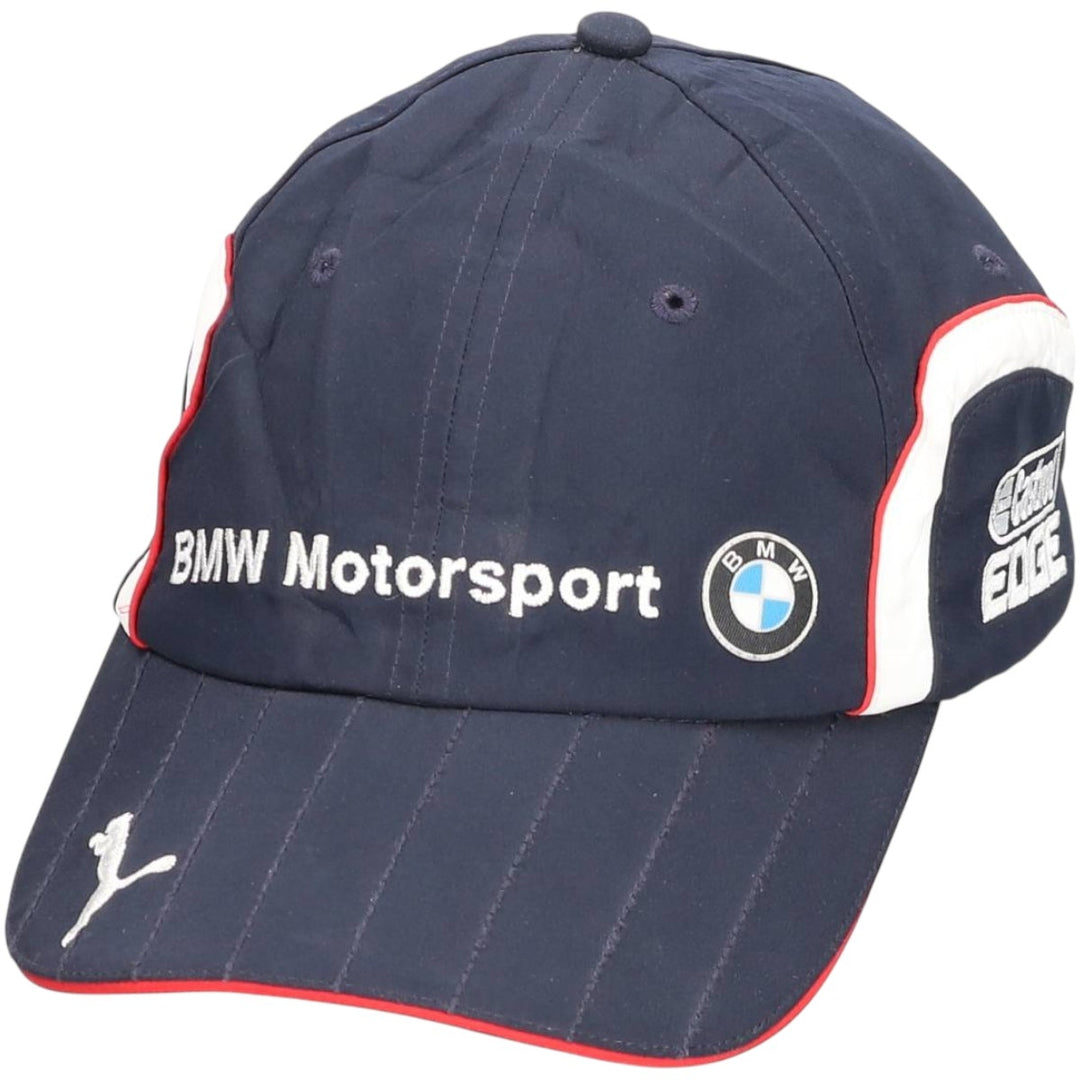 PUMA BMW MOTORSPORT Advertising Racing Cap (One Size Fits Most) cotton navy blue type Vintage Second Hand