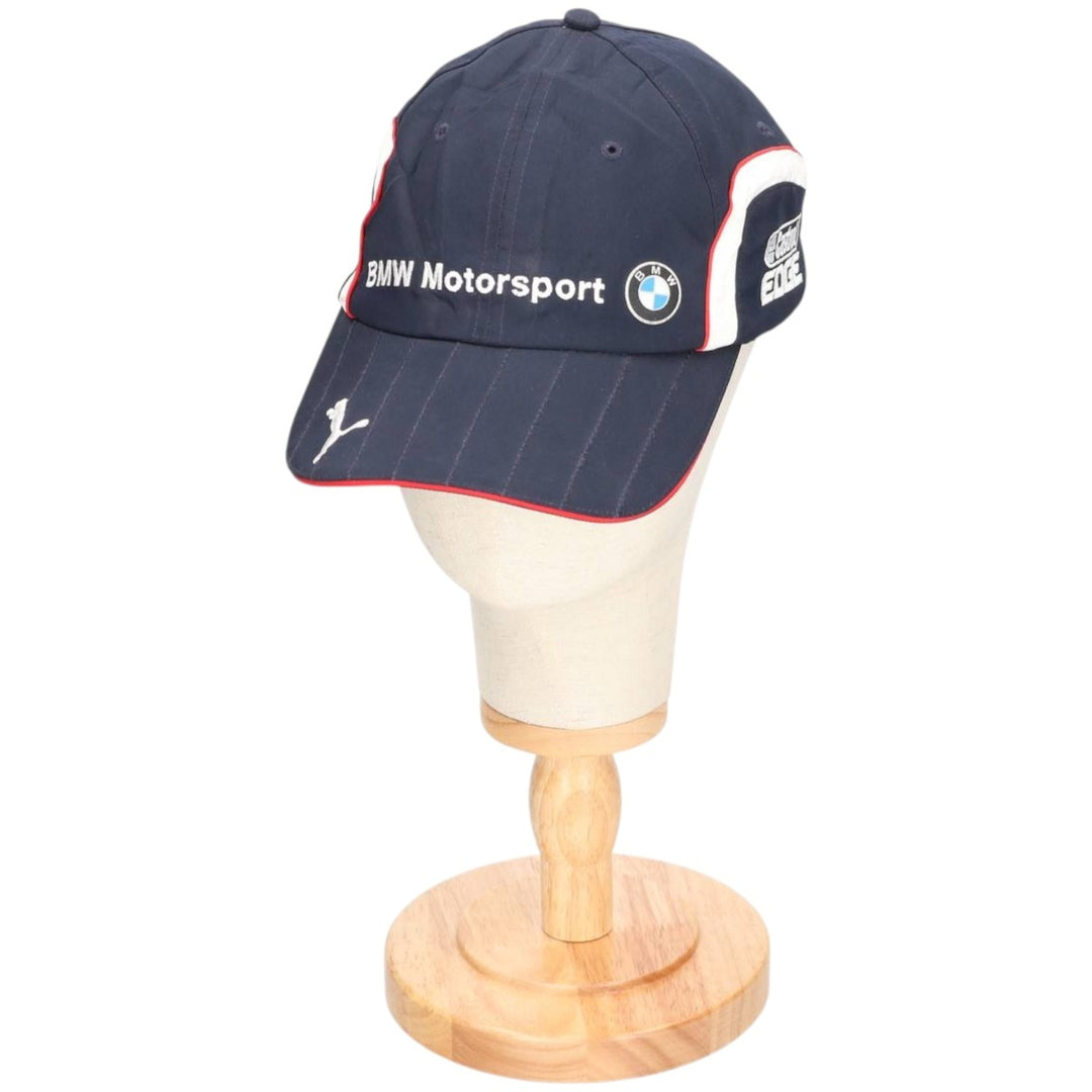 PUMA BMW MOTORSPORT Advertising Racing Cap (One Size Fits Most) cotton navy blue type Vintage Second Hand
