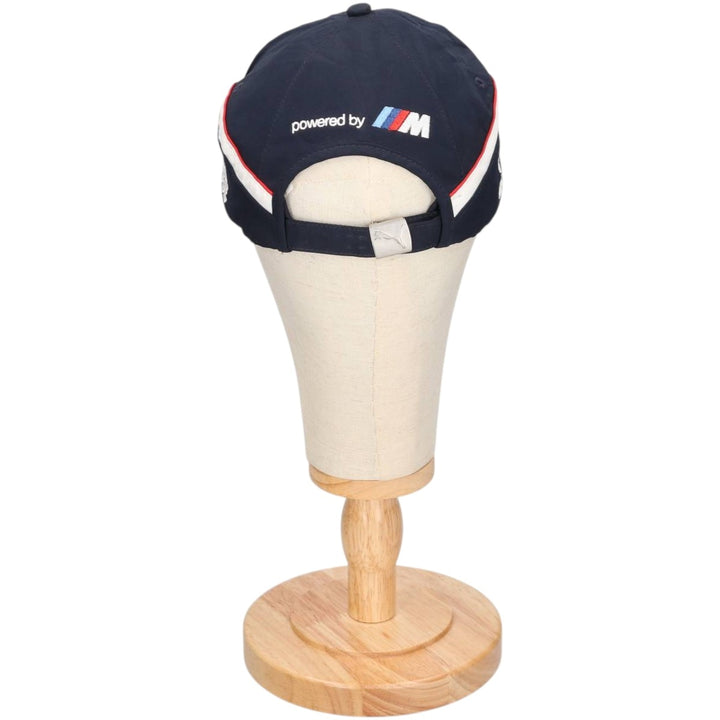 PUMA BMW MOTORSPORT Advertising Racing Cap (One Size Fits Most) cotton navy blue type Vintage Second Hand