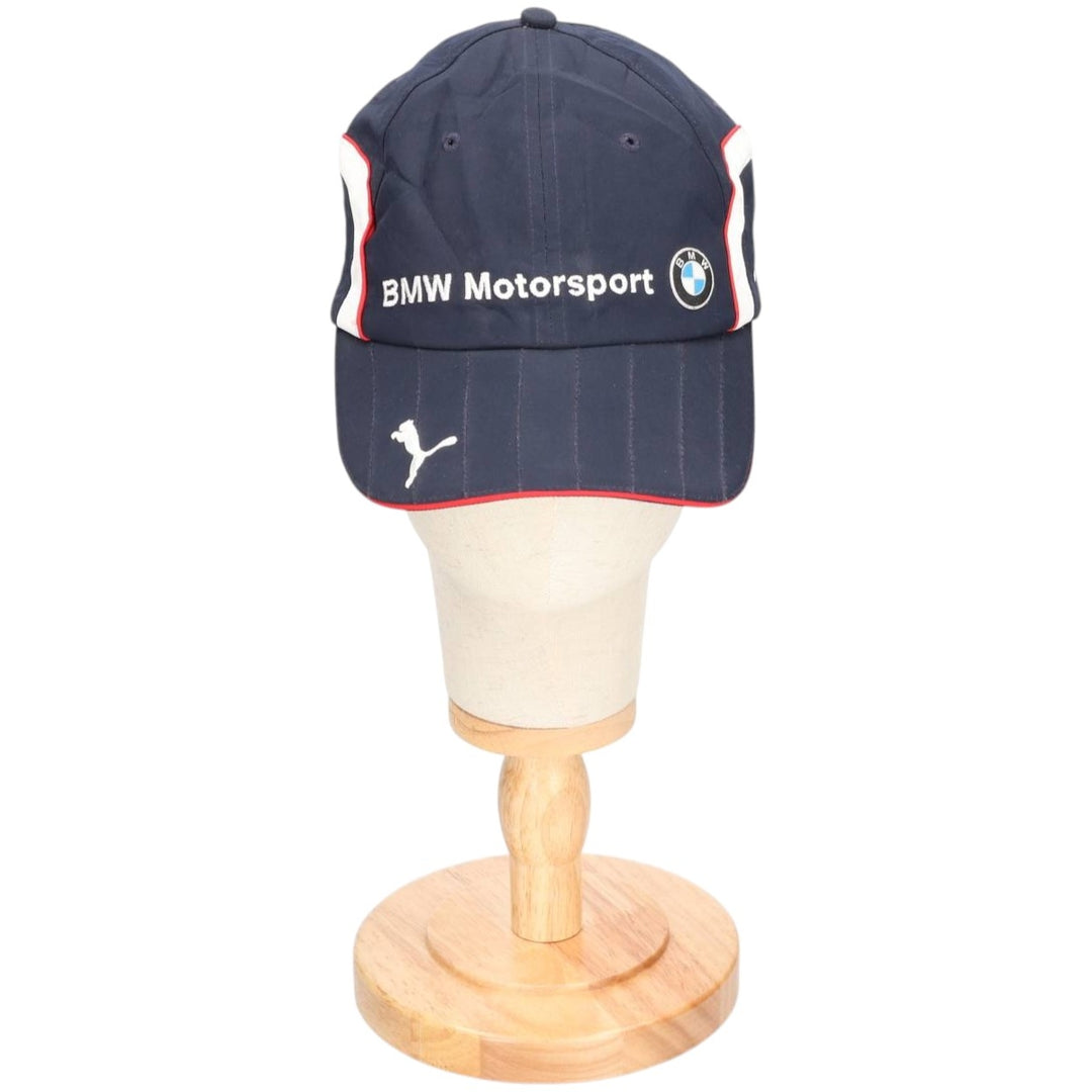 PUMA BMW MOTORSPORT Advertising Racing Cap (One Size Fits Most) cotton navy blue type Vintage Second Hand
