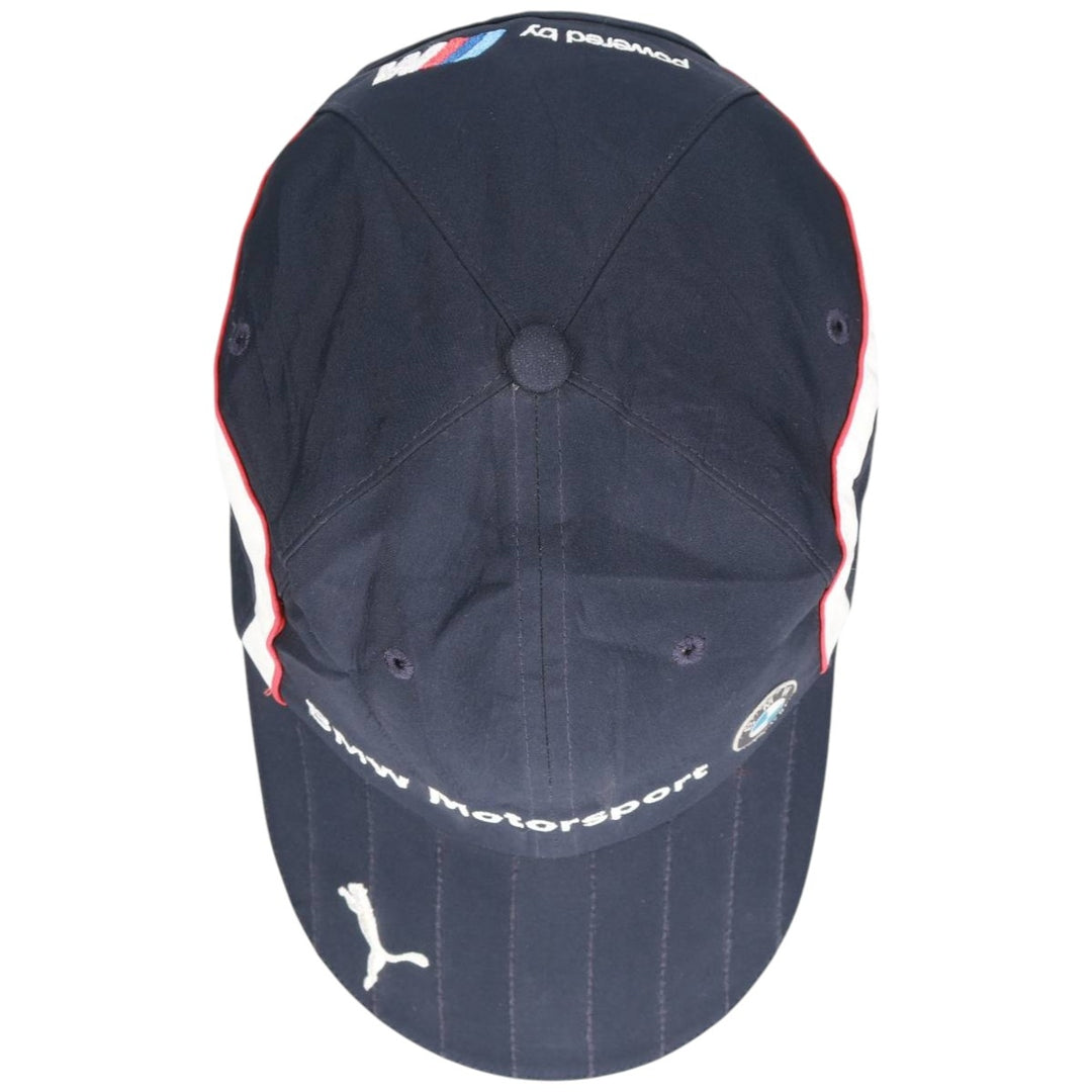 PUMA BMW MOTORSPORT Advertising Racing Cap (One Size Fits Most) cotton navy blue type Vintage Second Hand