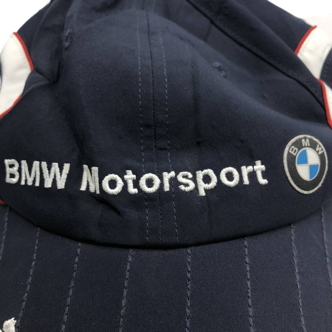 PUMA BMW MOTORSPORT Advertising Racing Cap (One Size Fits Most) cotton navy blue type Vintage Second Hand